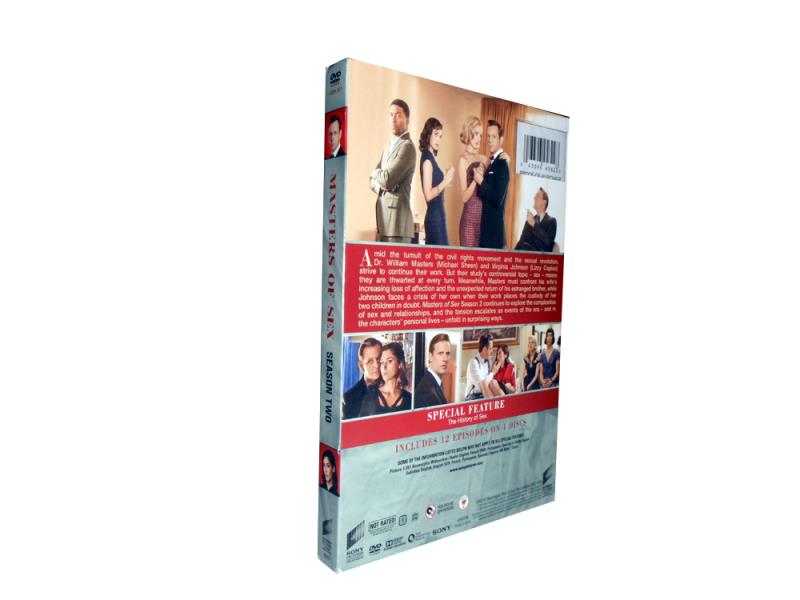 Masters of Sex Seasons 1-2 DVD Box Set